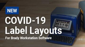 Brady Covid-19 Label Layouts