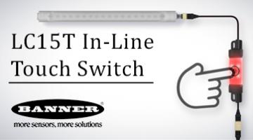 LC15T Touch Switch Banner Engineering